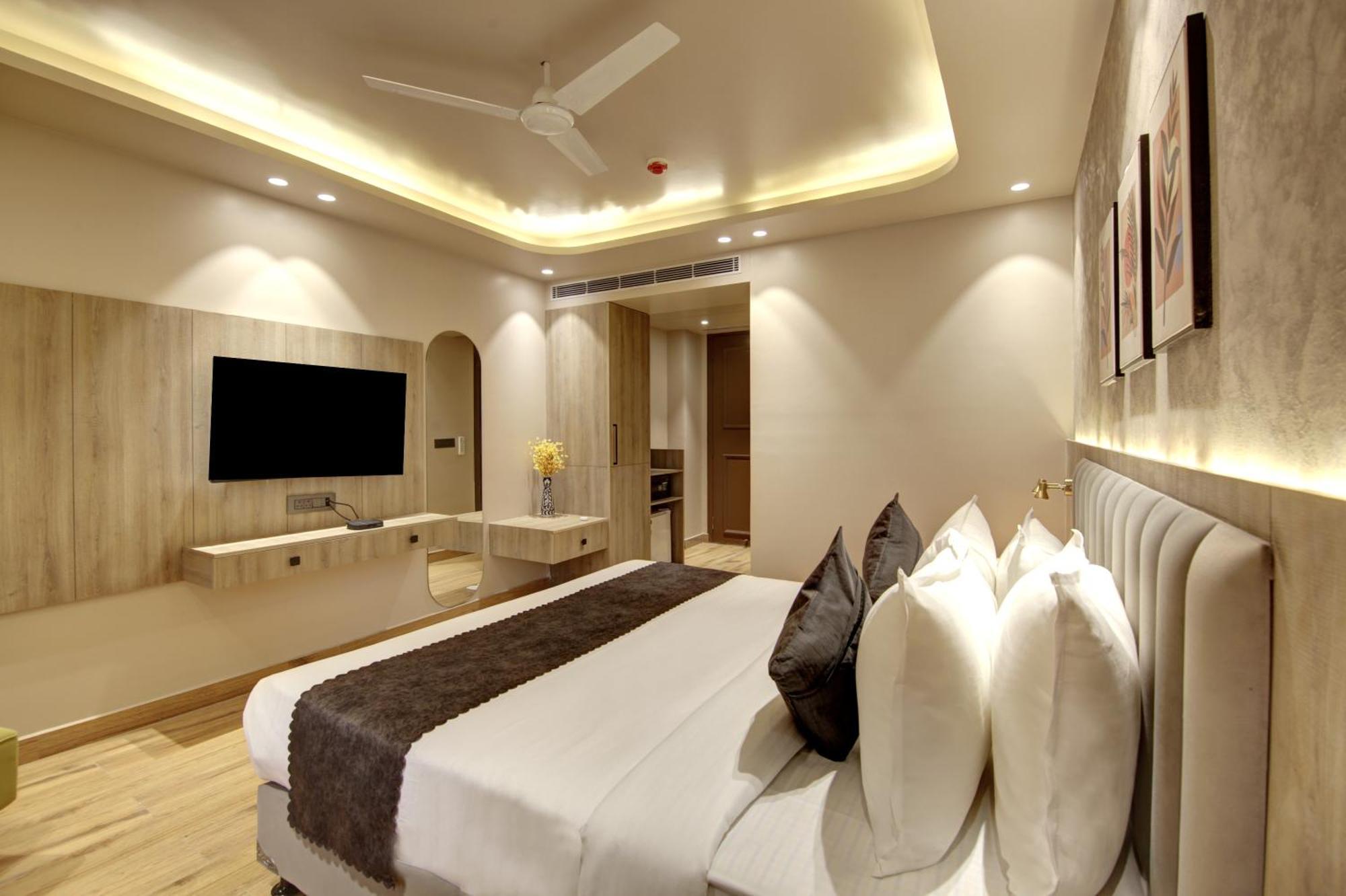 Saltstayz Premier - Near Golf Course Road & Sector 57 Gurgaon Zewnętrze zdjęcie